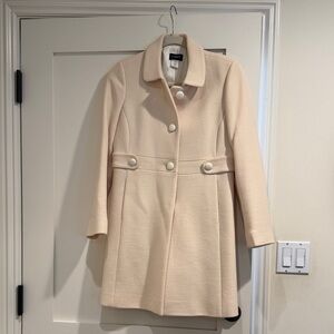 Women's j crew Elegant Cream Coat